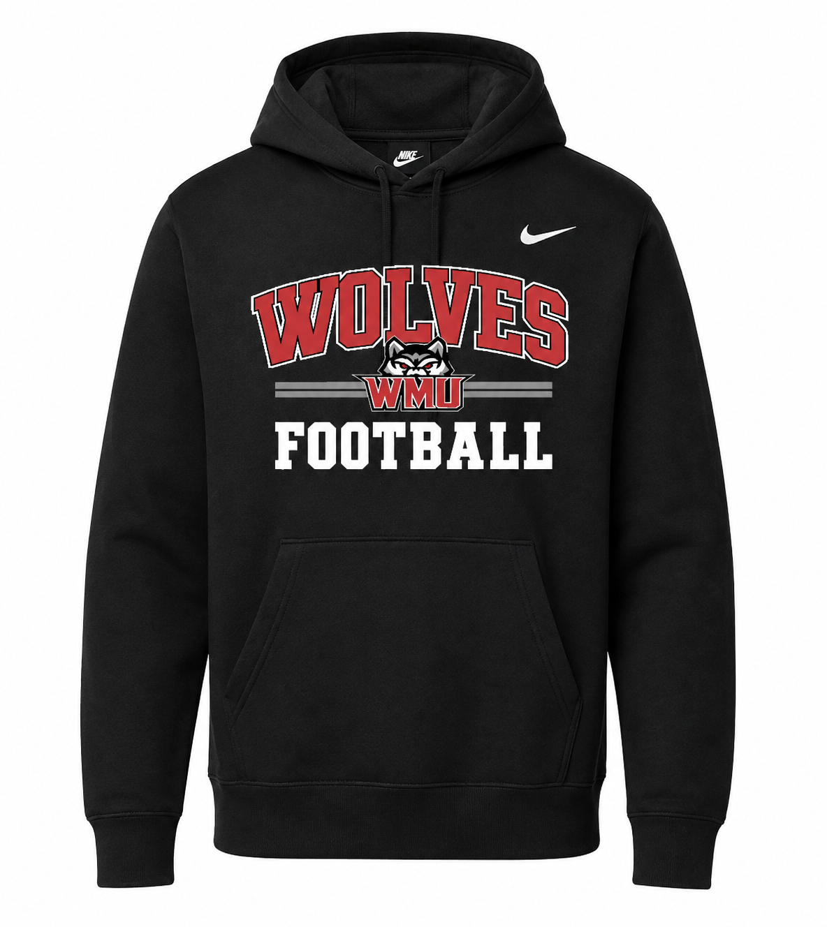 WMU FB 2026 Nike Hooded Sweatshirt