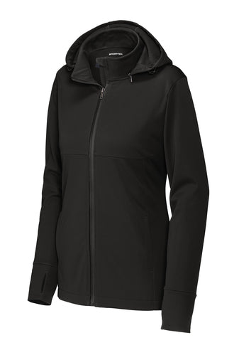 Jones Contracting Ladies Hooded Soft Shell Jacket