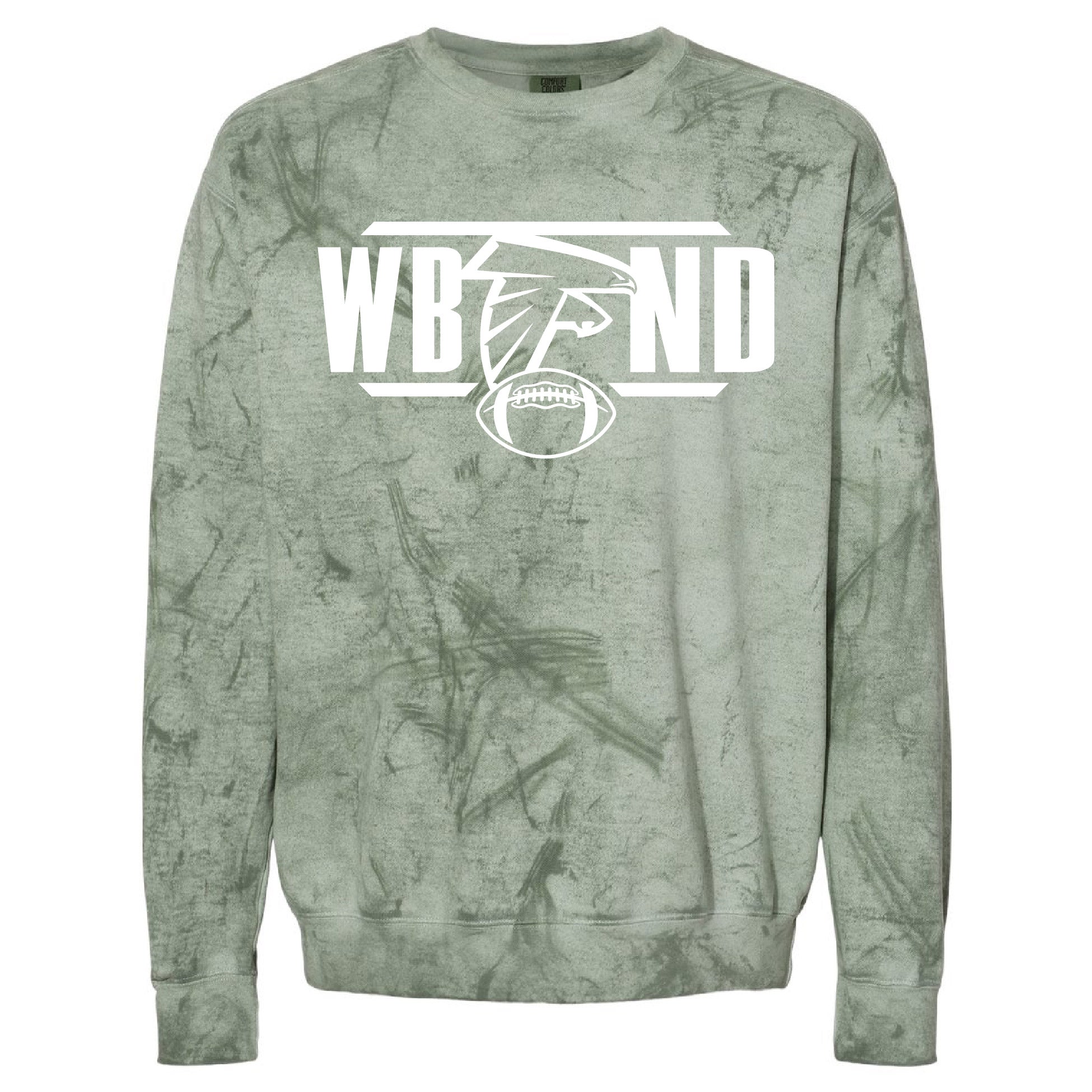 WBND Football 2023 Colorblast Crewneck