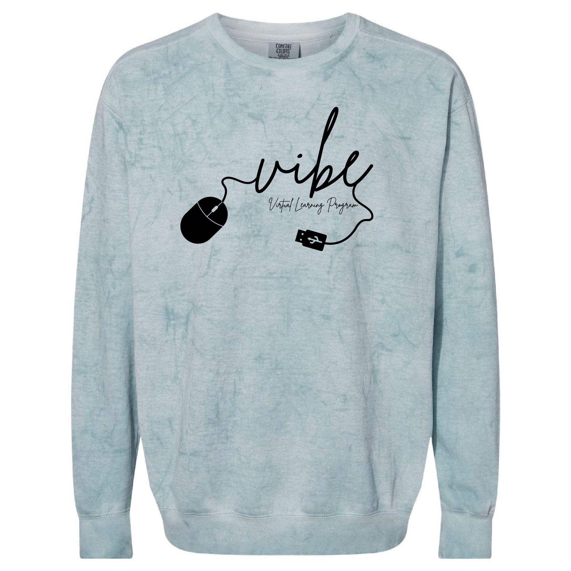 VIBE Colorblast Crewneck