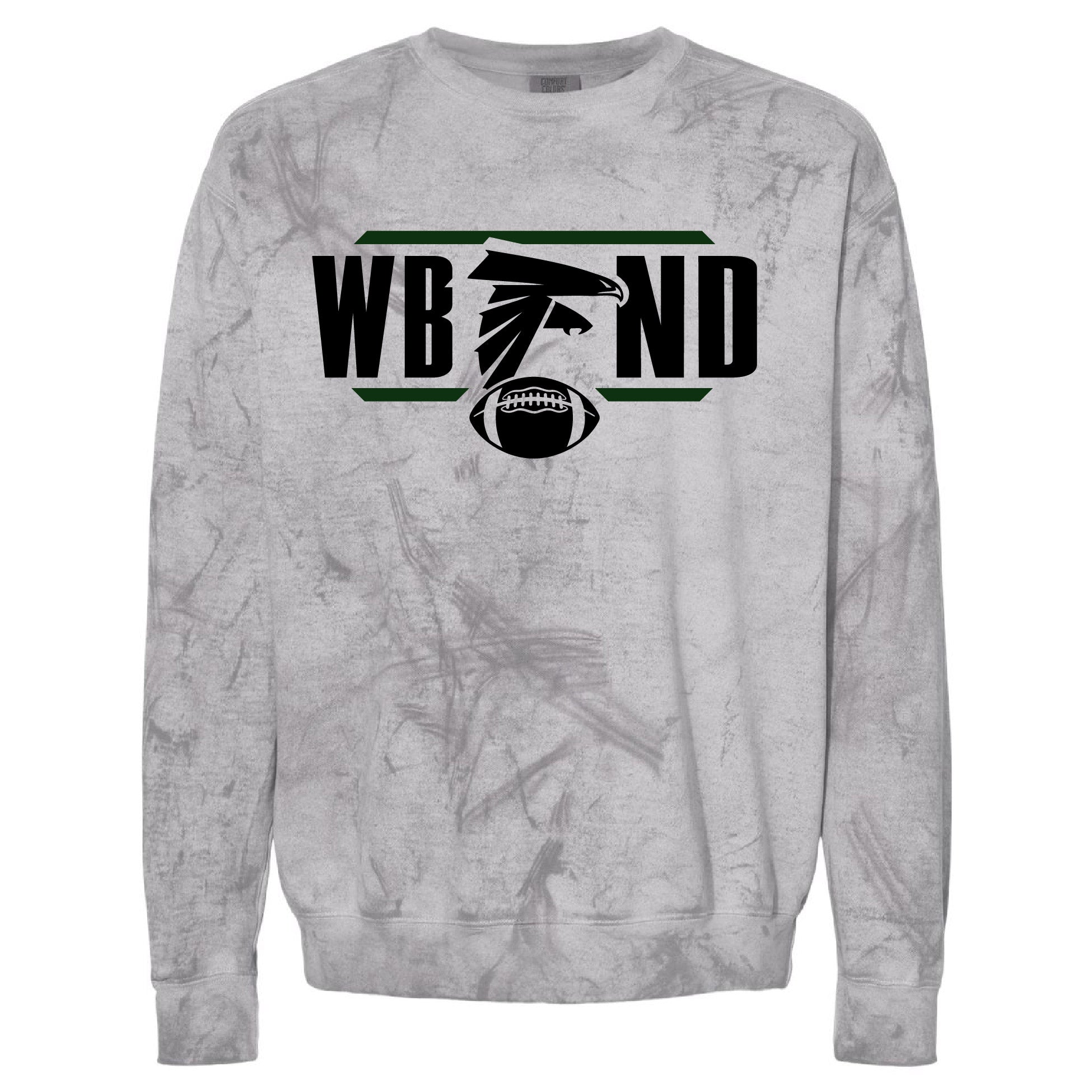 WBND Football 2023 Colorblast Crewneck
