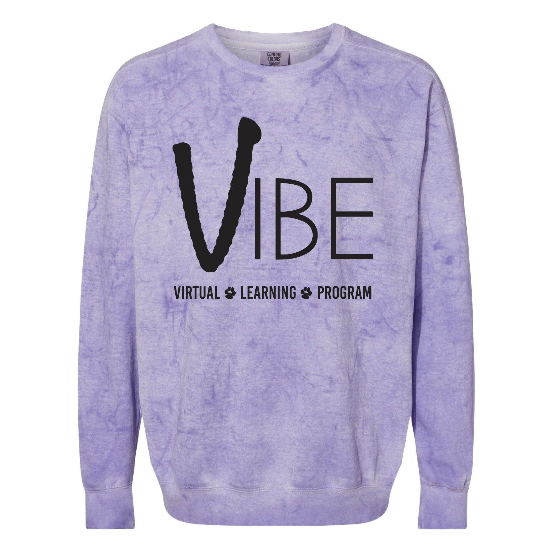 VIBE Colorblast Crewneck