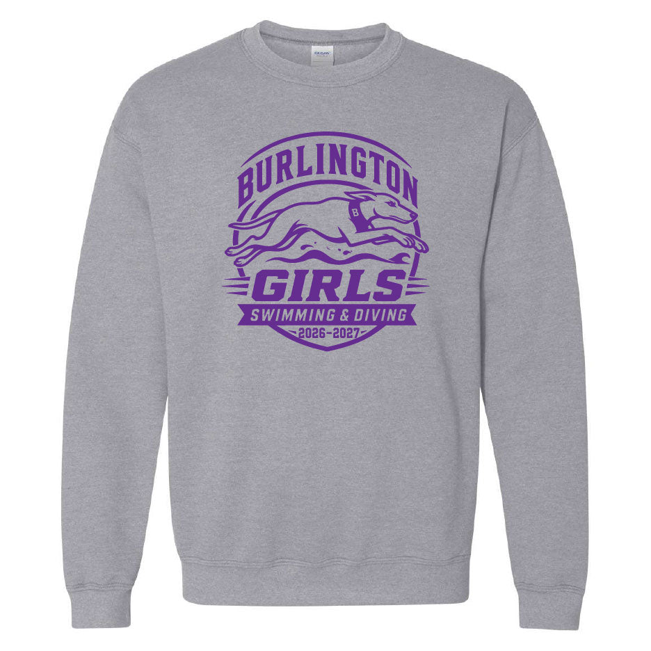 BHS Swim 2026 Crewneck Sweatshirt