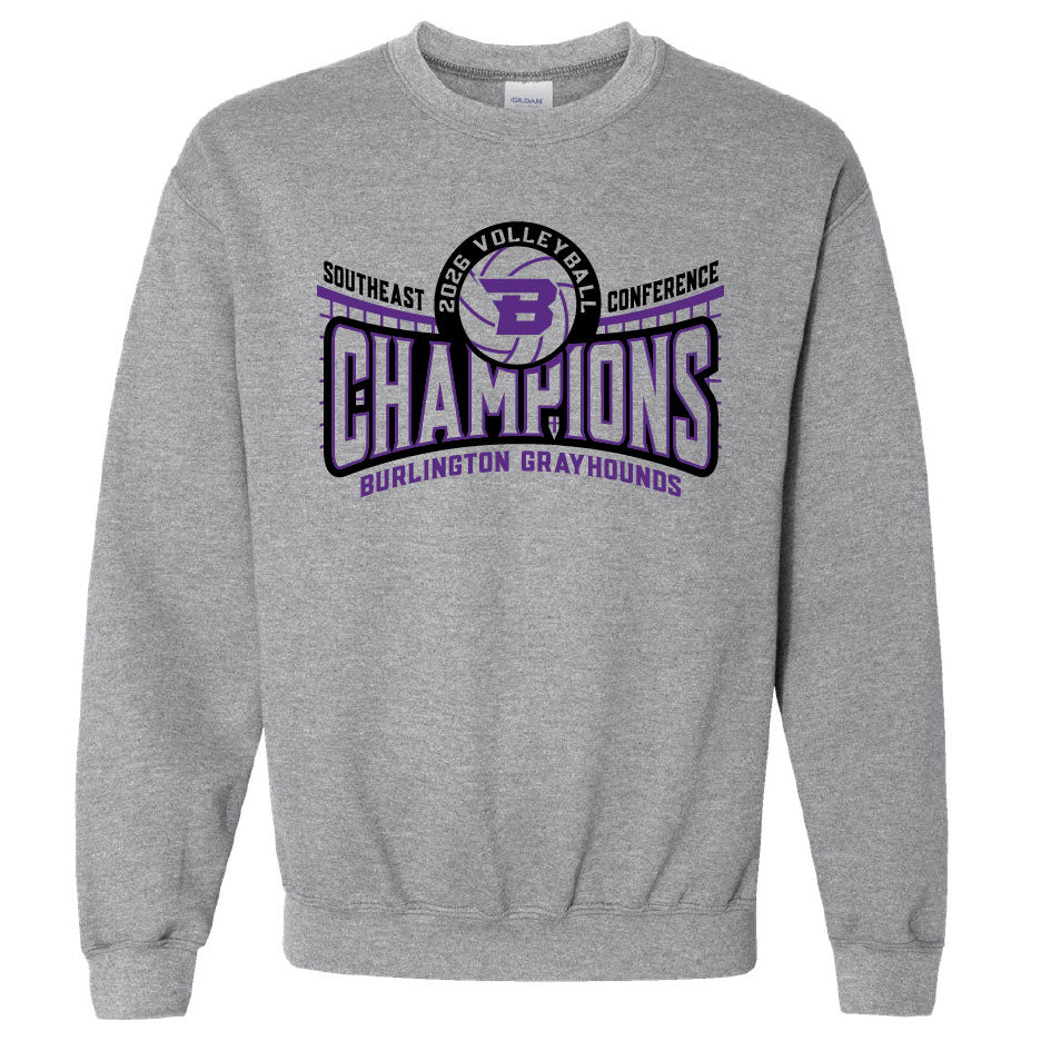 BHS VB Conf Champs 2026 Crew Sweatshirt