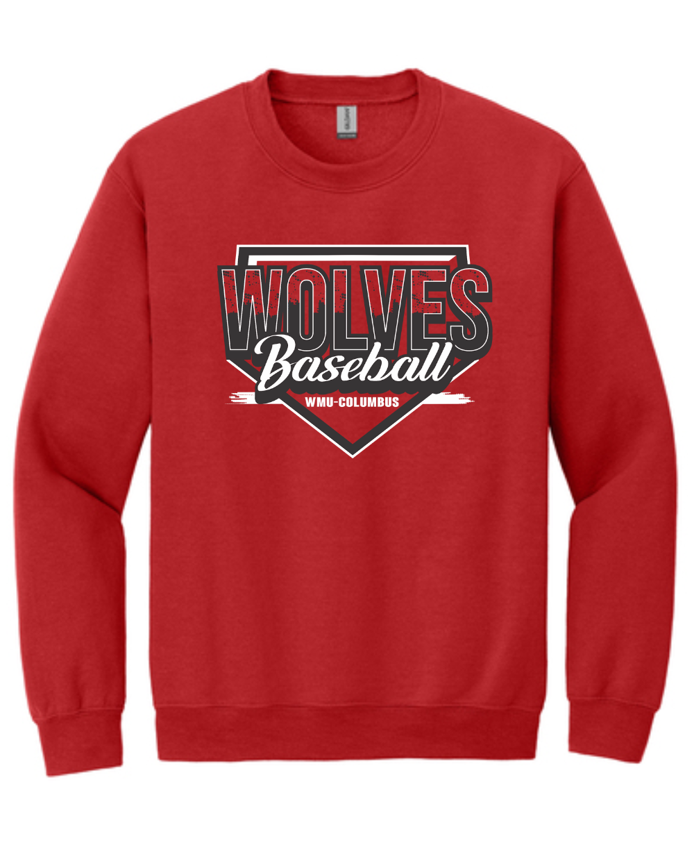 WMU-CJ Baseball Crew Sweatshirt