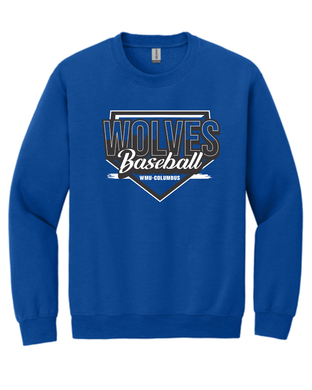 WMU-CJ Baseball Crew Sweatshirt