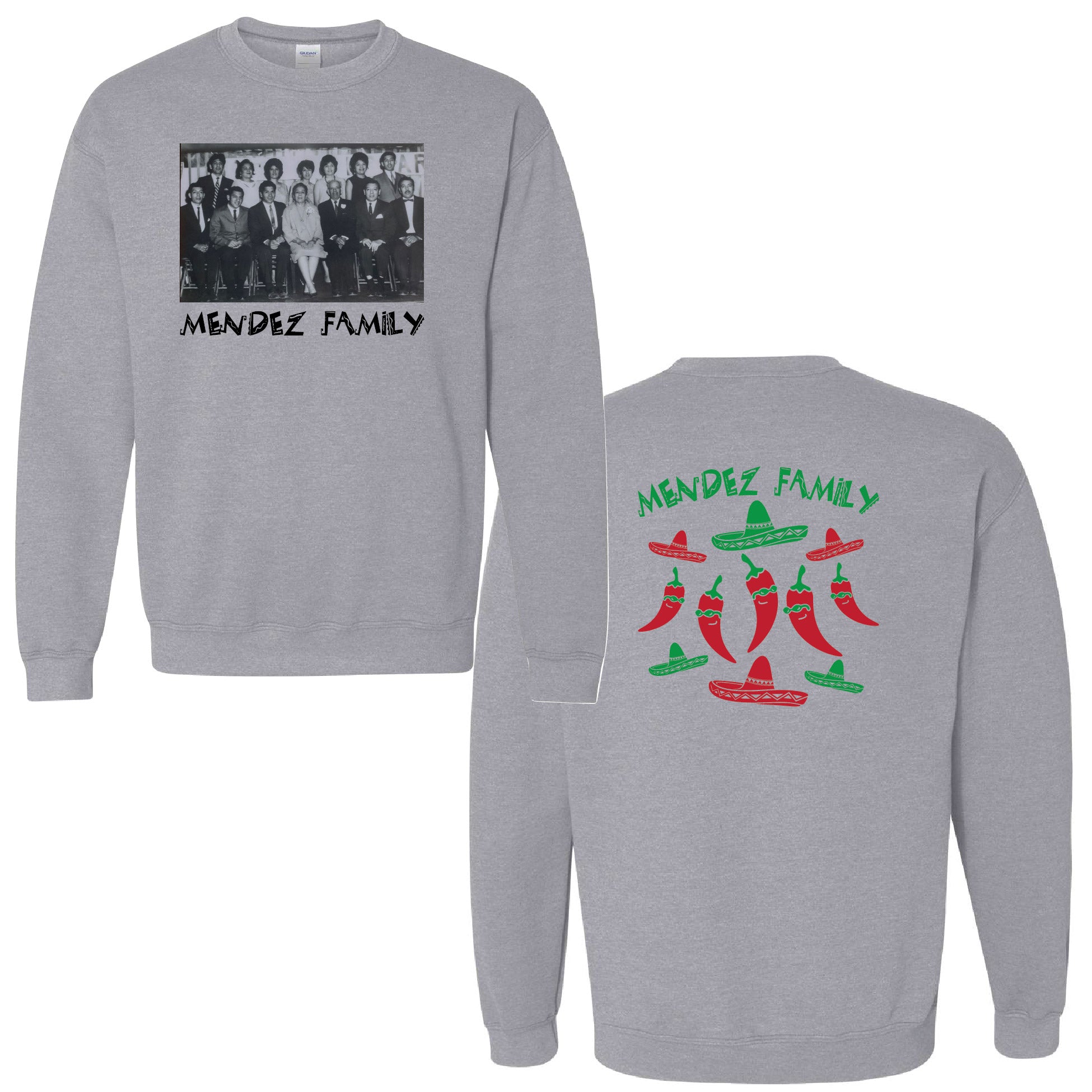 Mendez Family Crewneck Sweatshirt