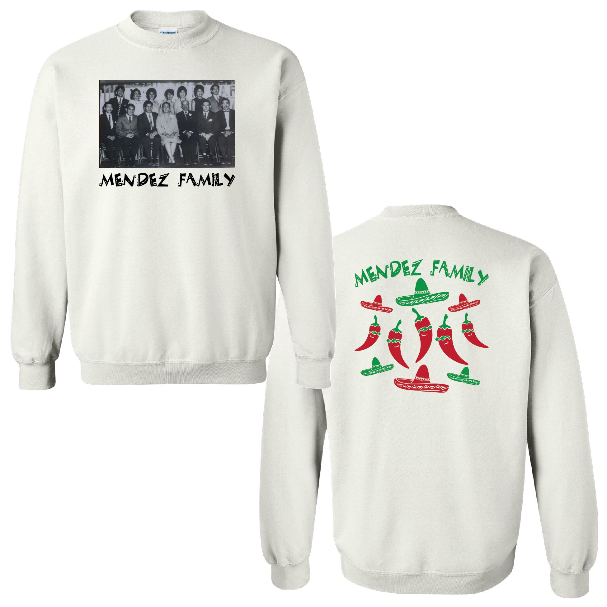 Mendez Family Crewneck Sweatshirt