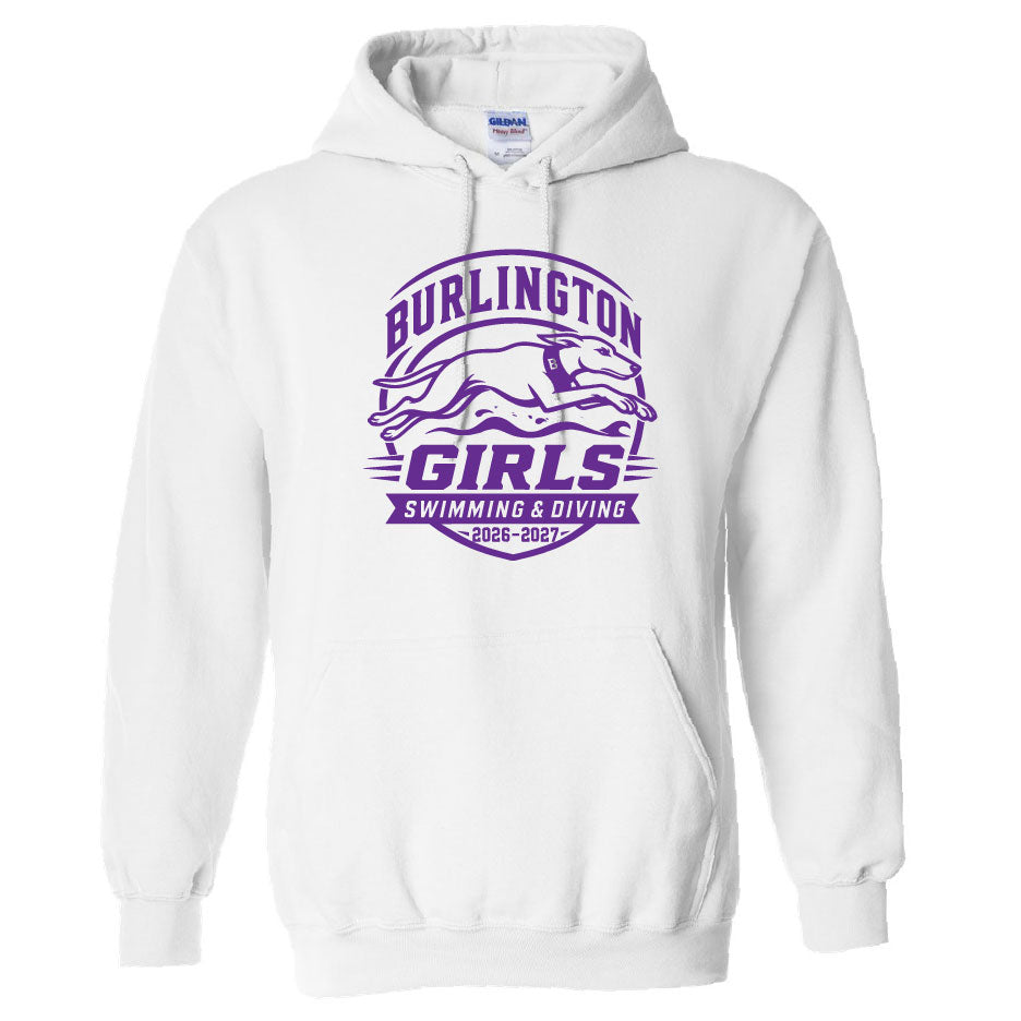 BHS Swim 2026 Hooded Sweatshirt