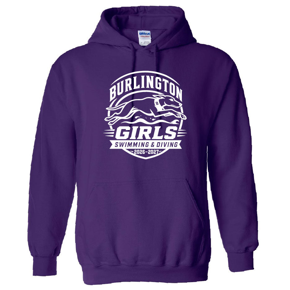 BHS Swim 2026 Hooded Sweatshirt