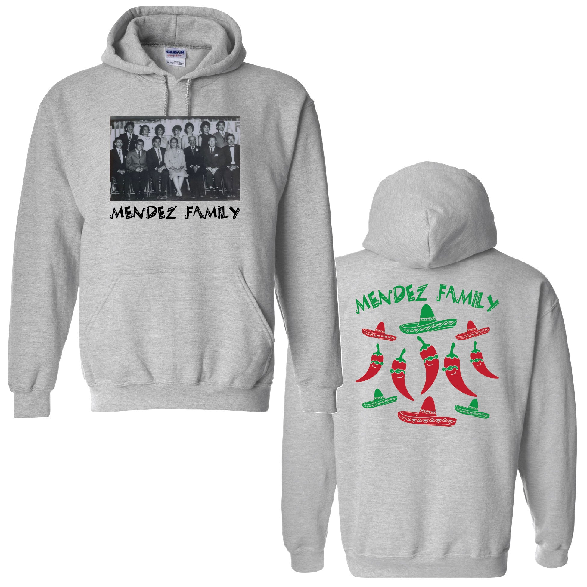 Mendez Family Hooded Sweatshirt