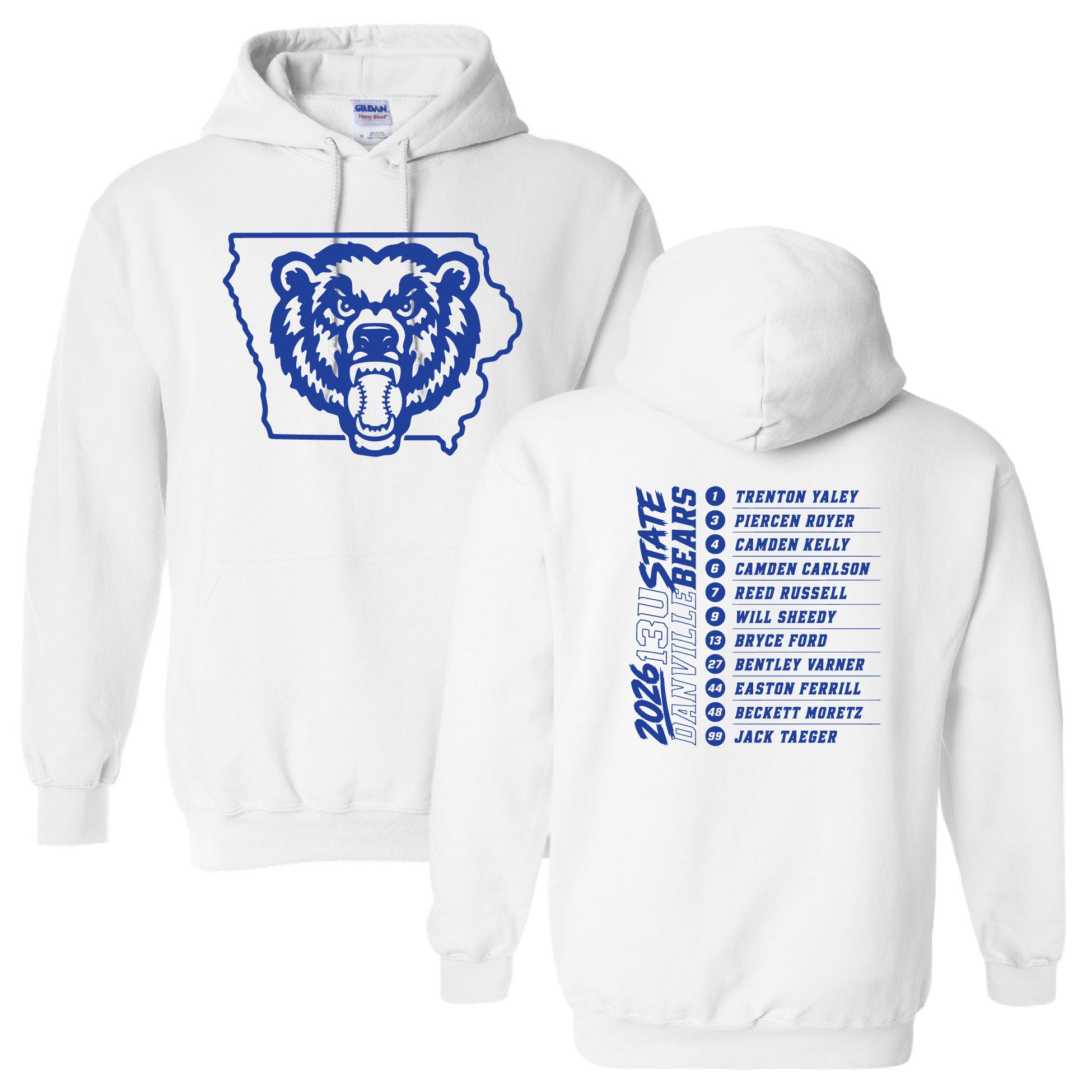 Danville 13U State Hoodie