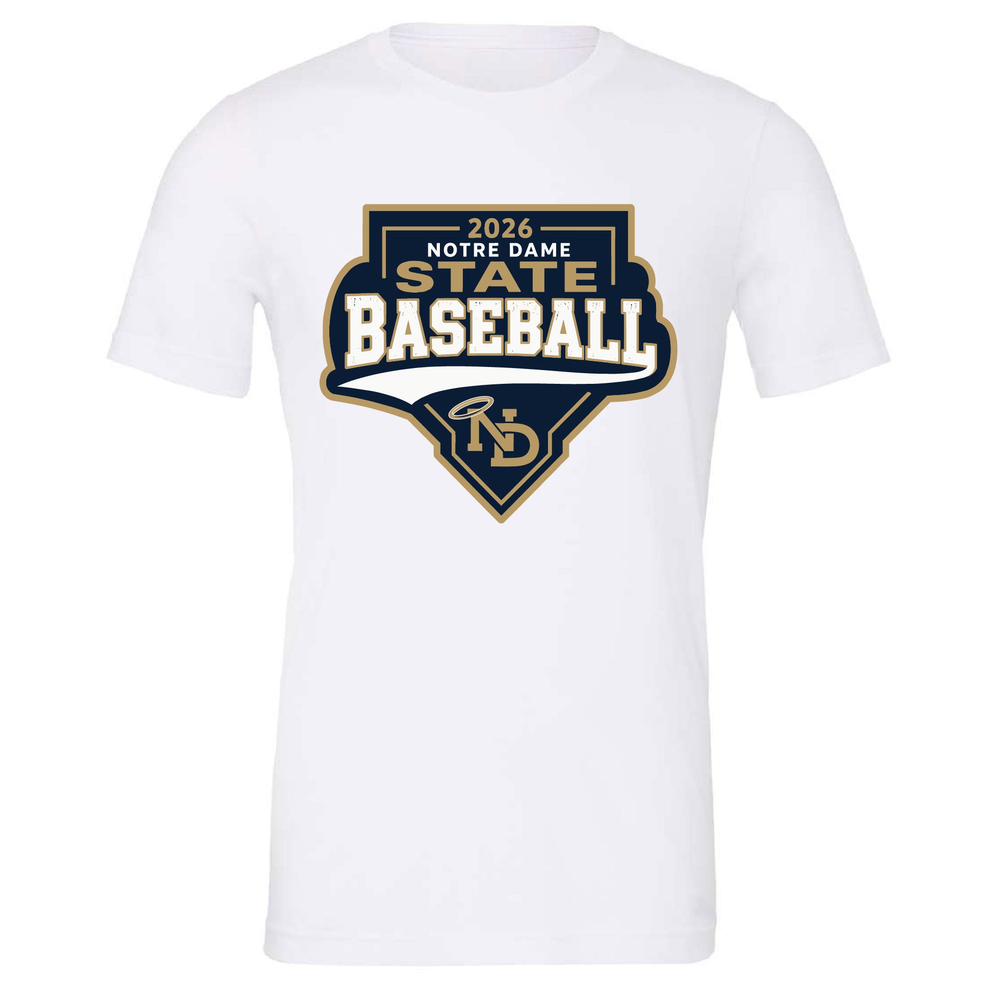 ND 2026 State Baseball Softstyle T-Shirt