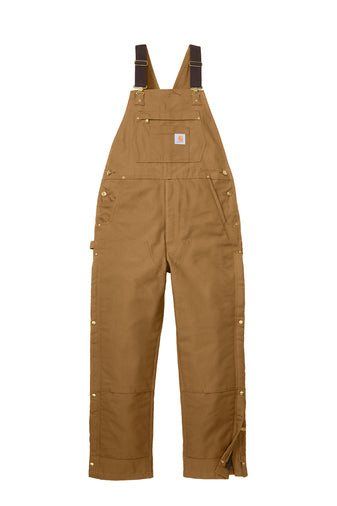 City of Burl Carhartt Insulated Bib Overalls