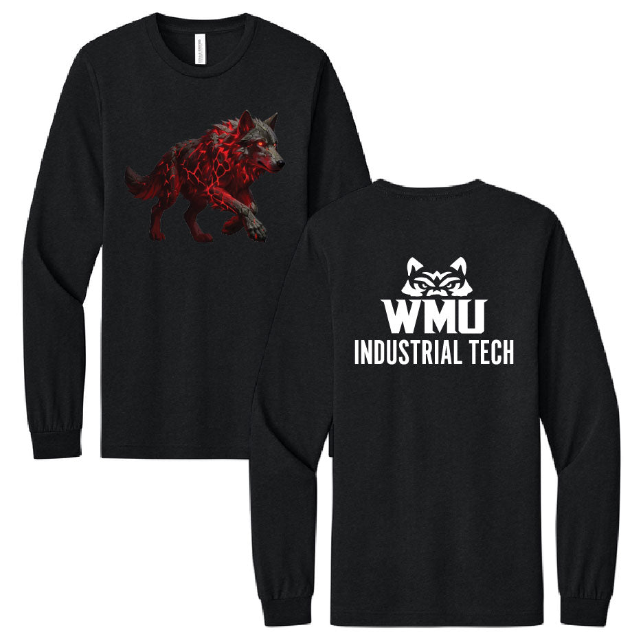 WMU Industrial Tech 2026 Triblend Long Sleeve