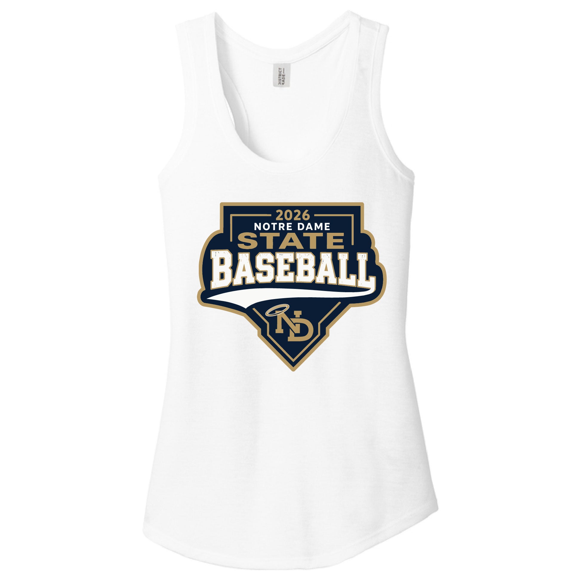 ND 2026 State Baseball Ladies Tank