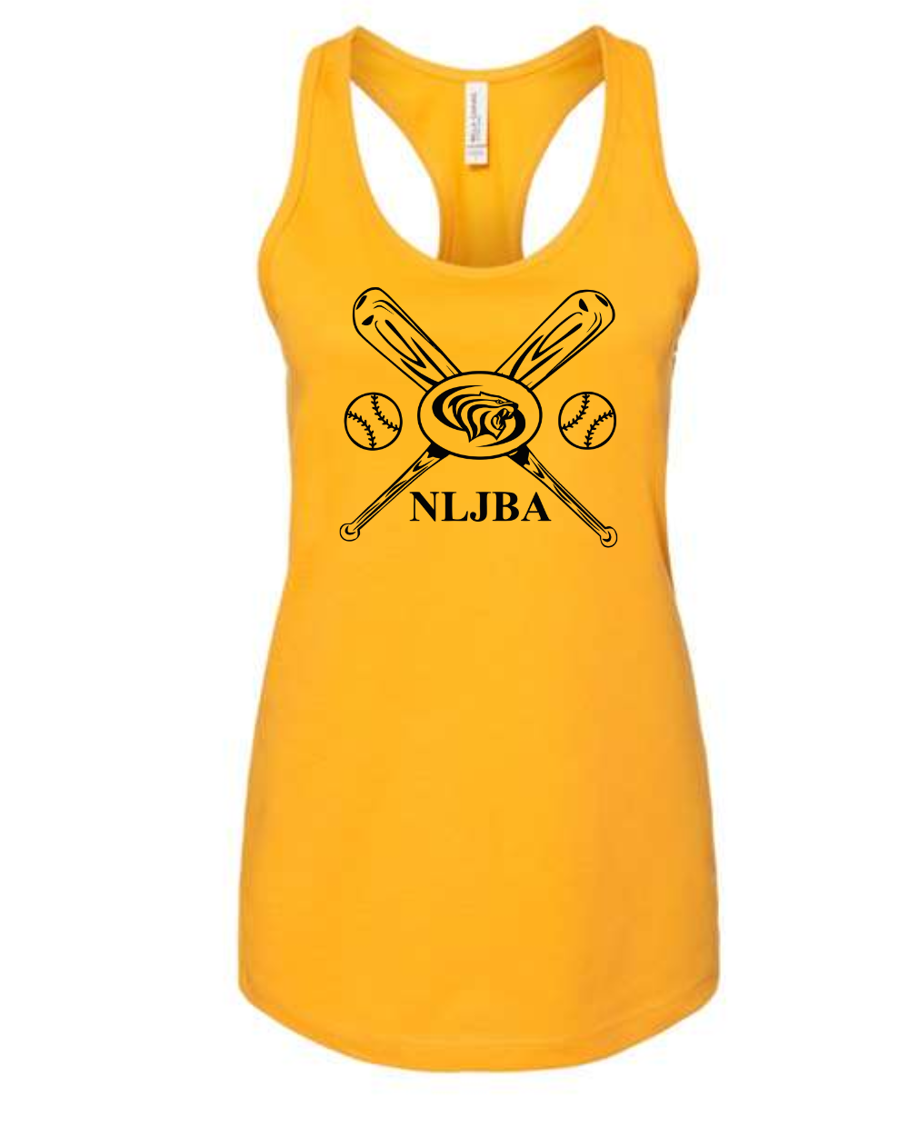 NLJBA Ladies Racerback Tank