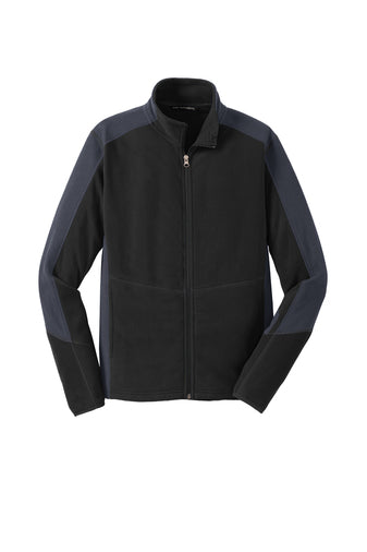 F&M Bank & Trust Colorblock Microfleece Jacket