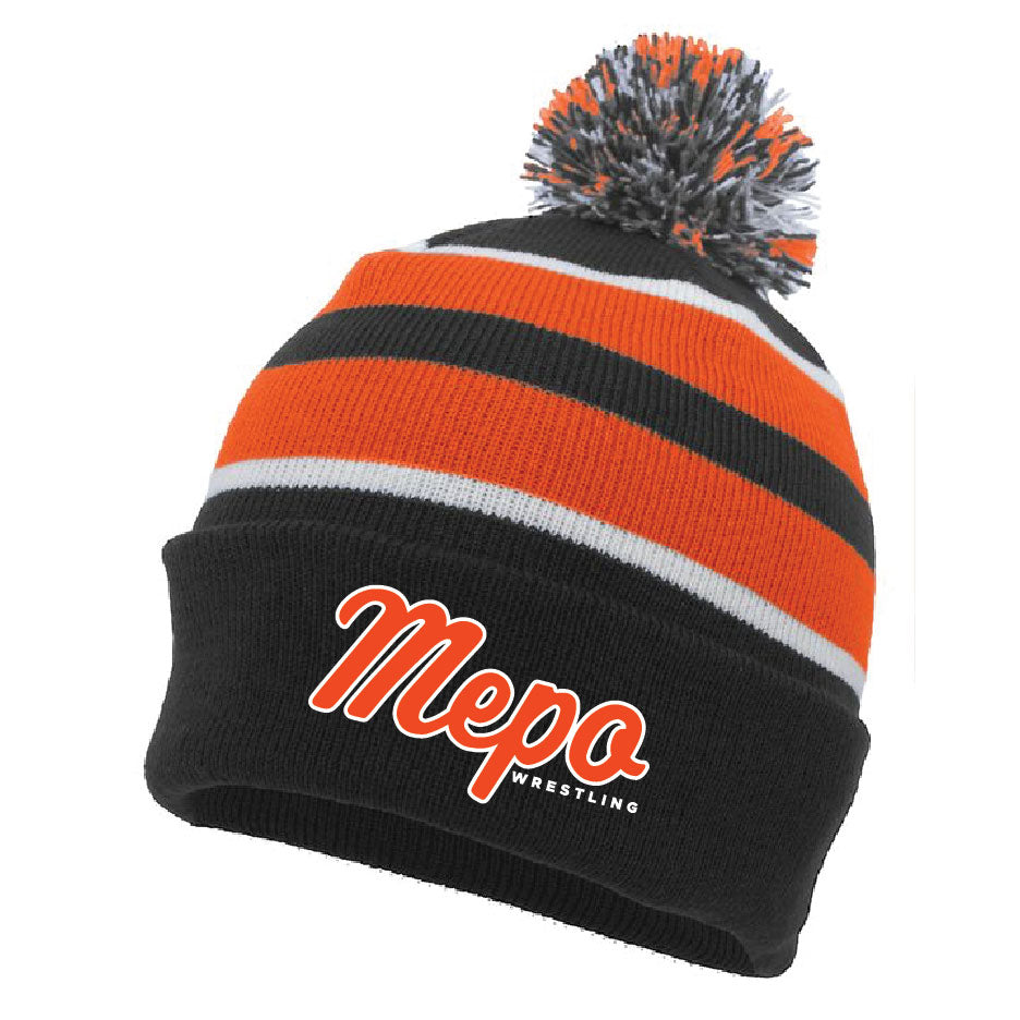 Mepo Wrestling Pom Beanie