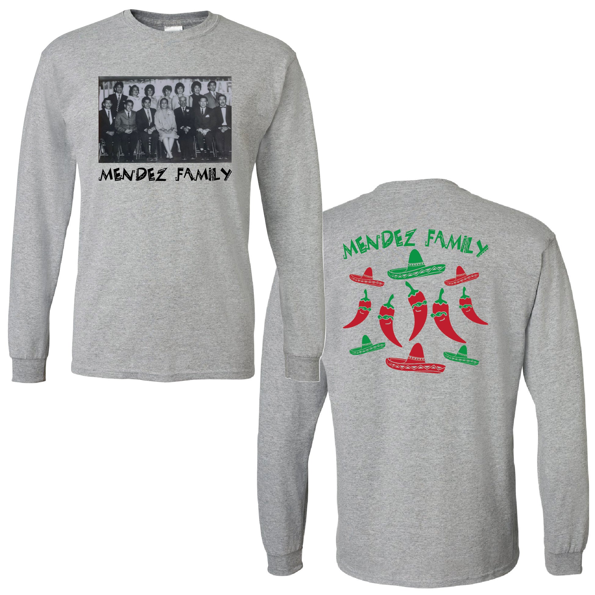 Mendez Family Longsleeve T-Shirt