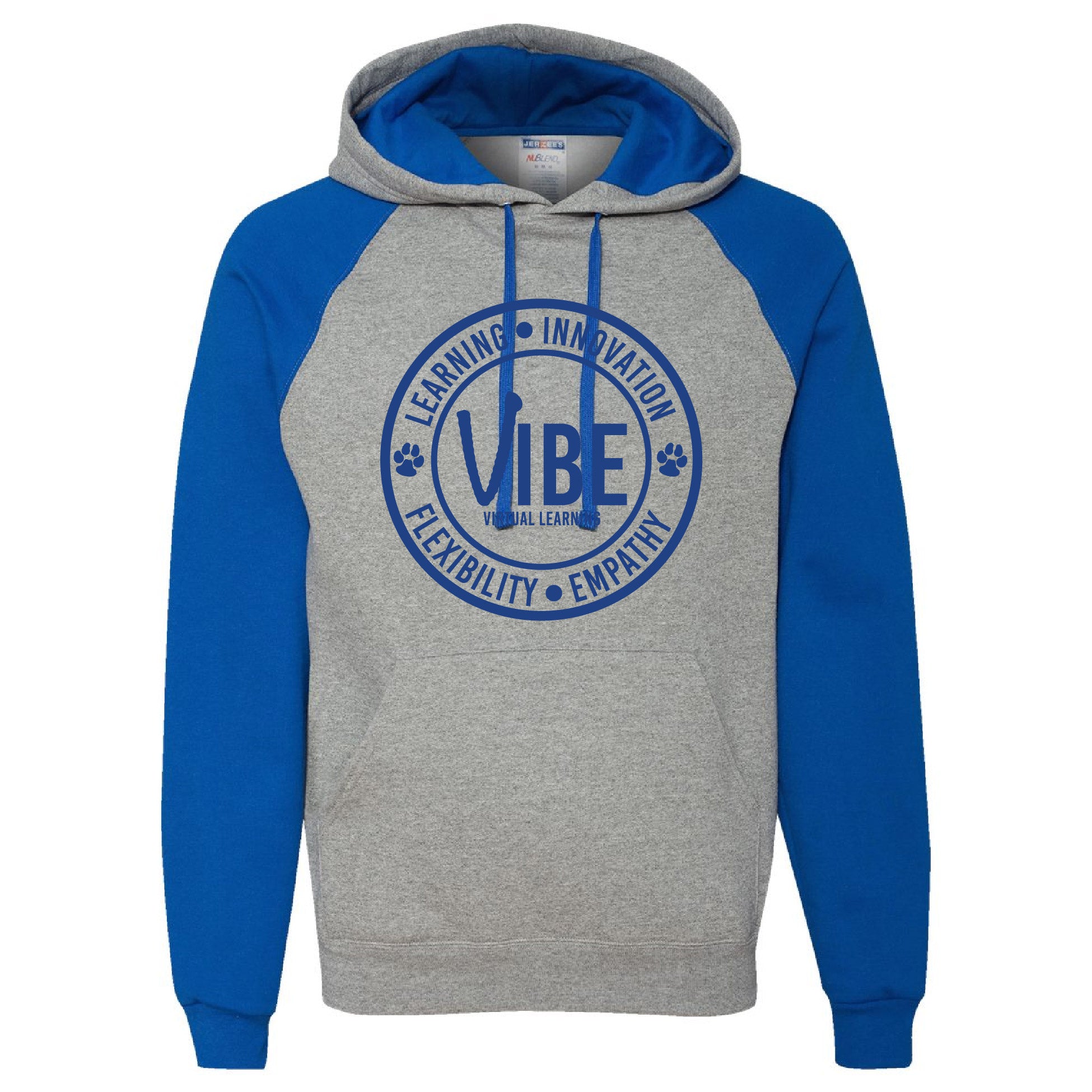 VIBE Colorblocked Hooded Sweatshirt