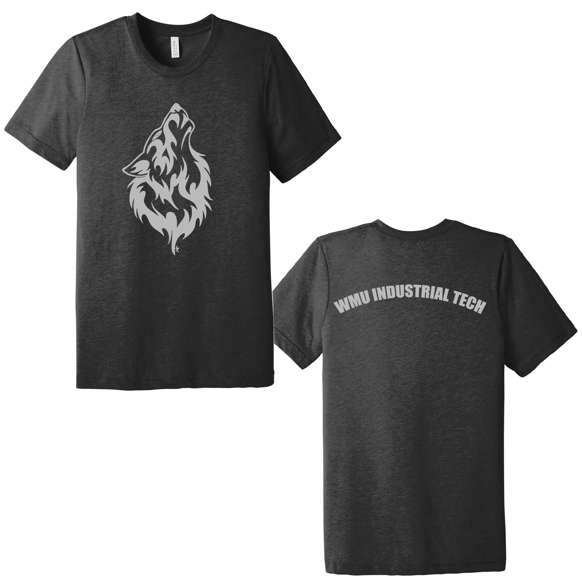 WMU Industrial Tech Triblend T-Shirt