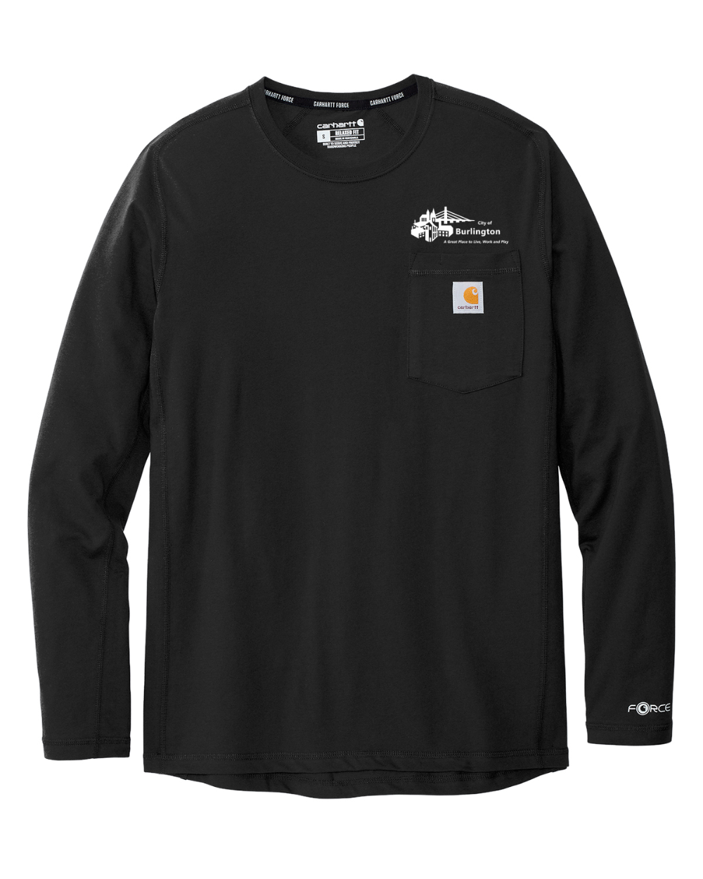 City of Burl Carhartt Longsleeve T-Shirt