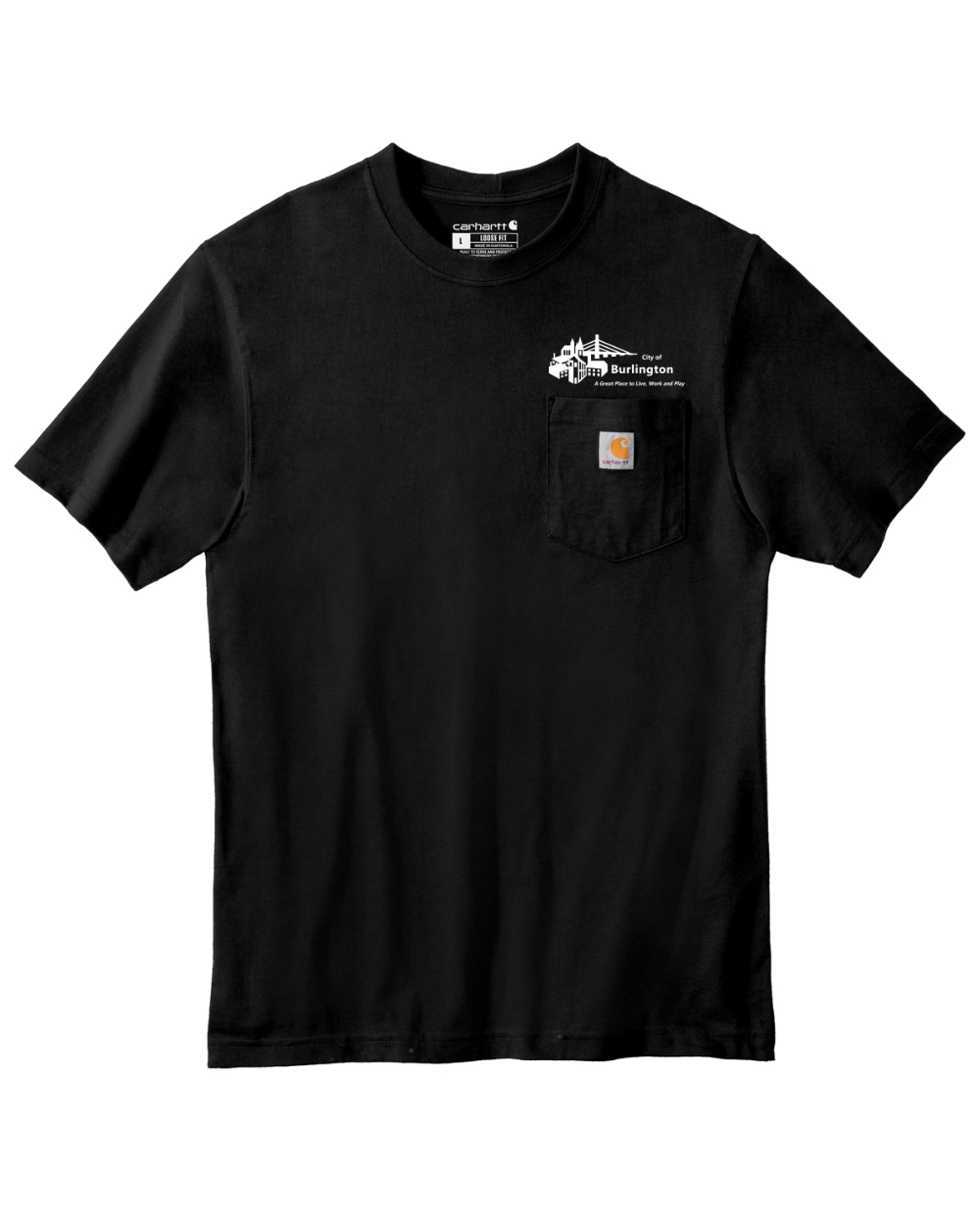 City of Burl Carhartt Tall Pocket T-Shirt