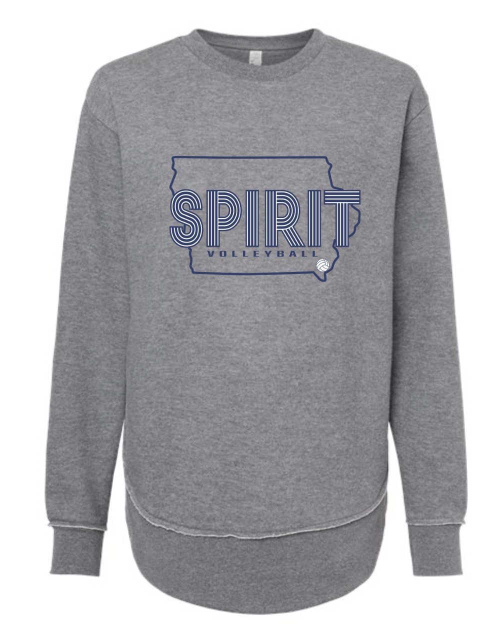 Spirit VB 2026 Ladies Fleece Crewneck