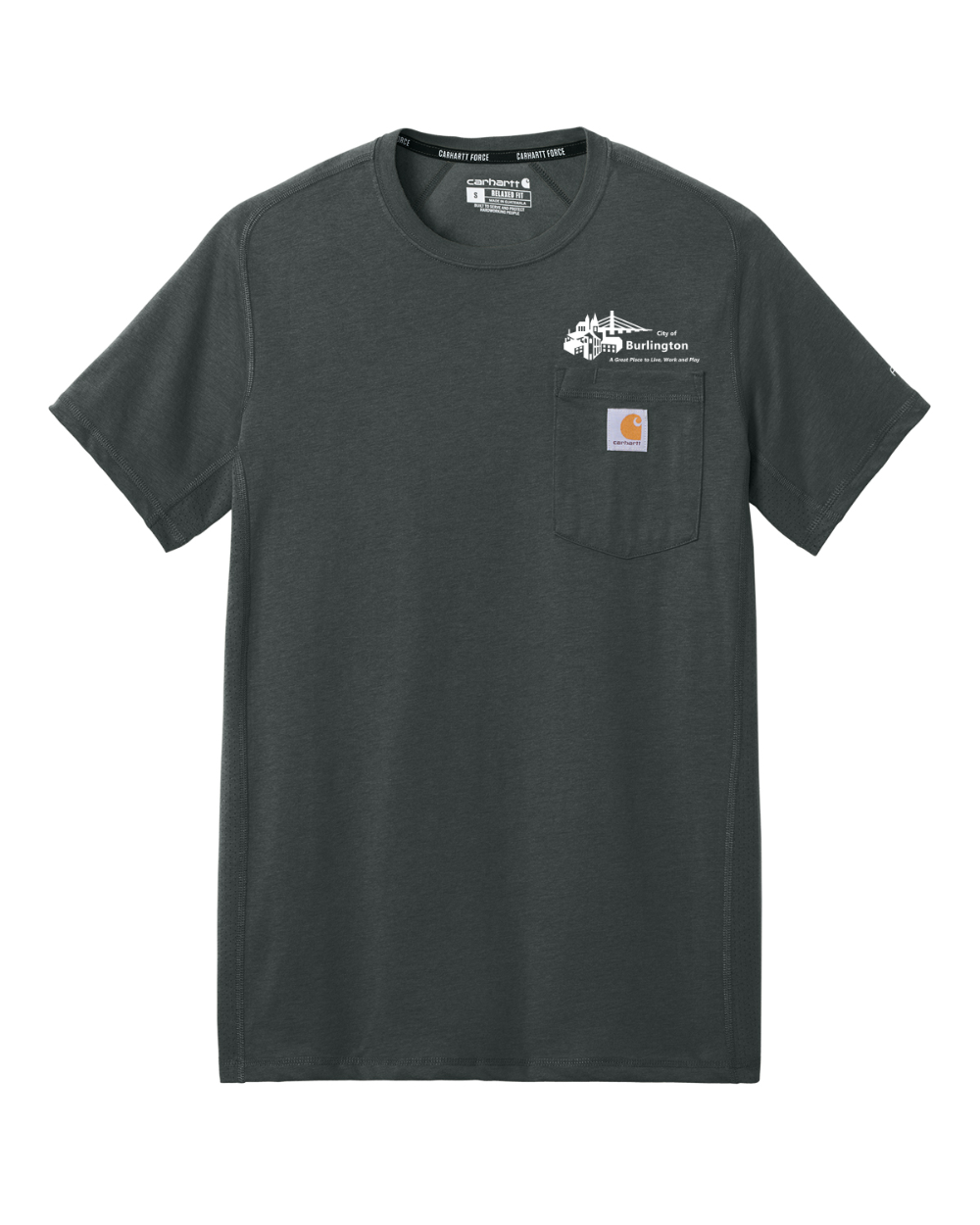 City of Burl Carhartt Pocket T-Shirt