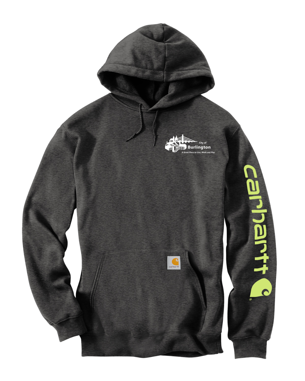 City of Burl Carhartt Logo Hoodie
