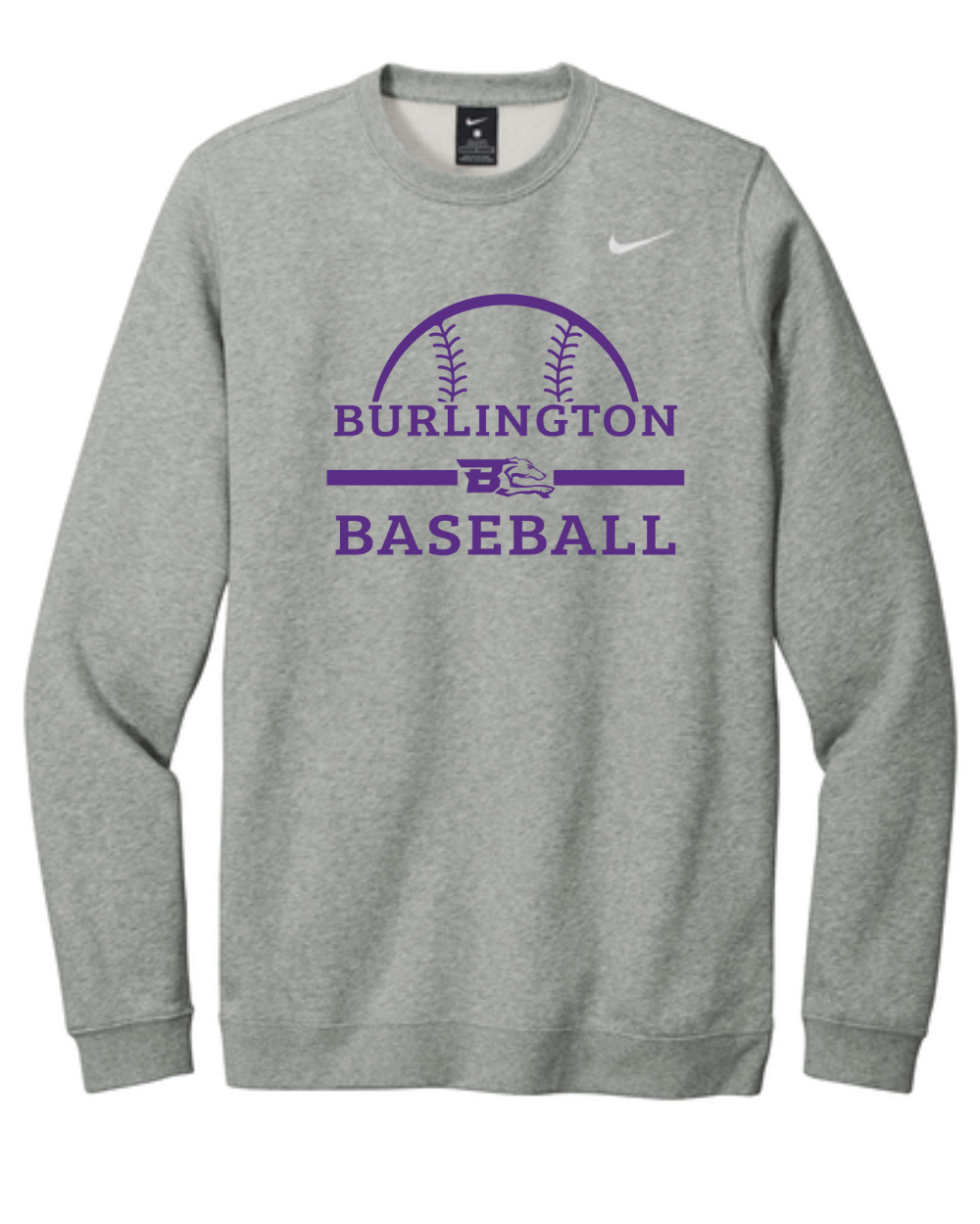 BHS Baseball 2025 Nike Crew Sweatshirt