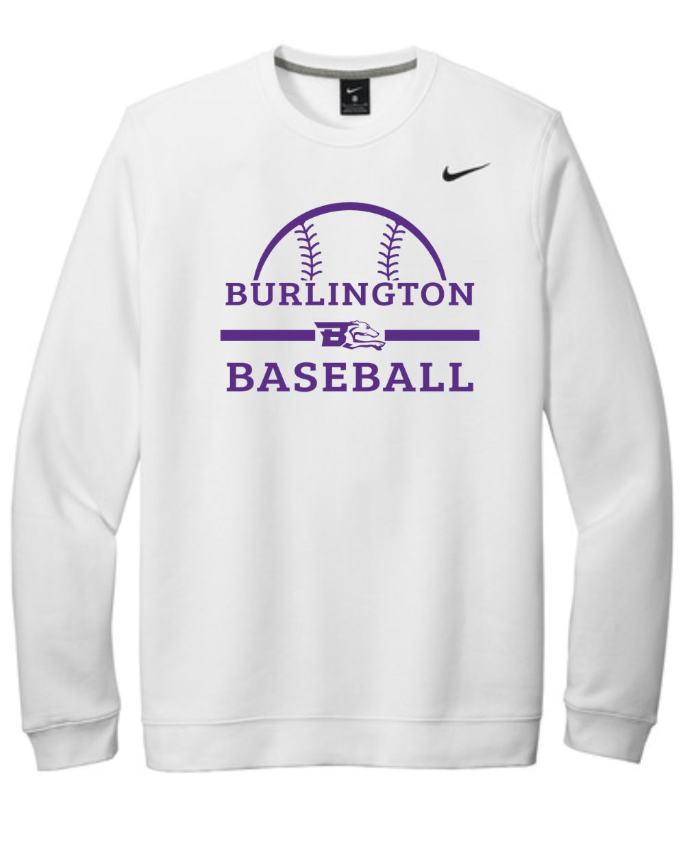 BHS Baseball 2025 Nike Crew Sweatshirt