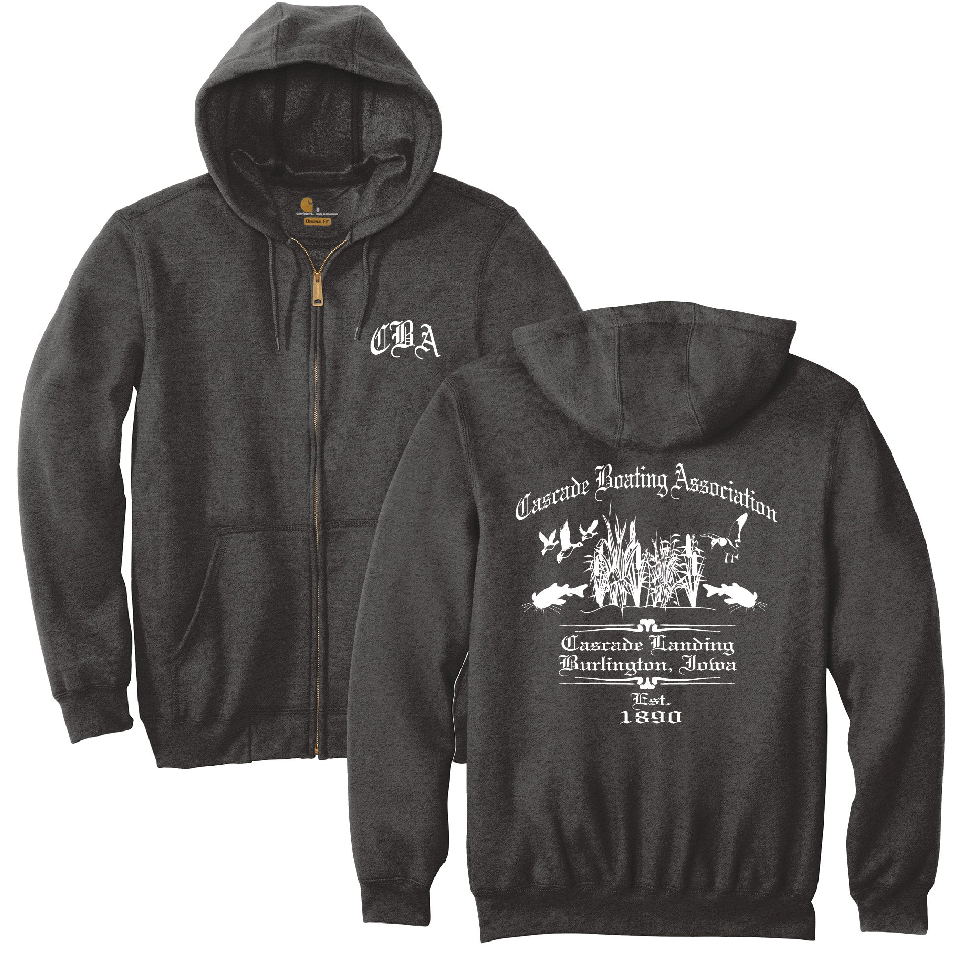CBA 2026 Carhartt Zip-Up Hood