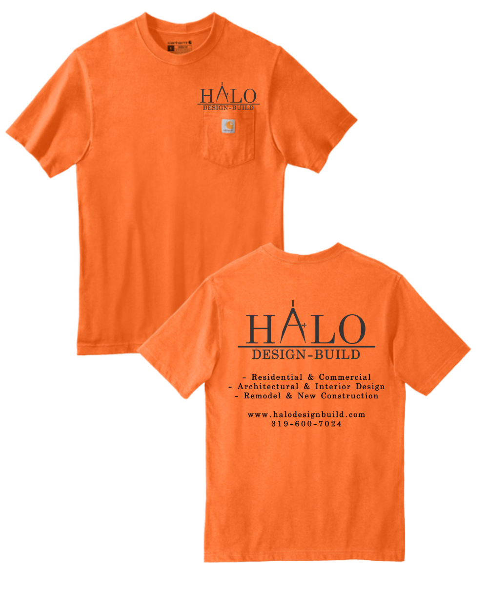 HALO Carhartt Pocket T-Shirt