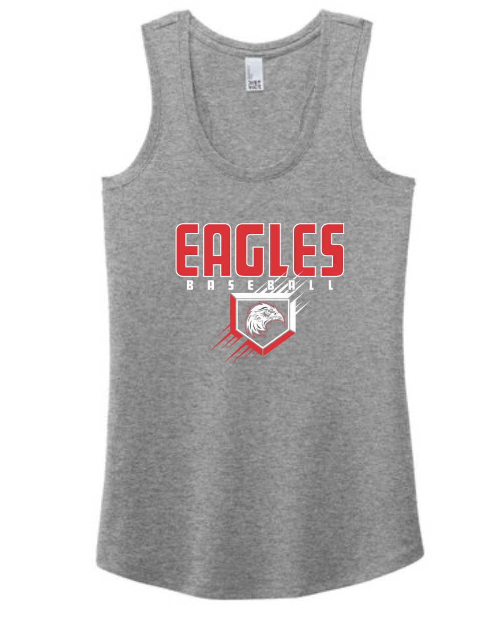 Eagles Baseball Ladies Racerback Tank