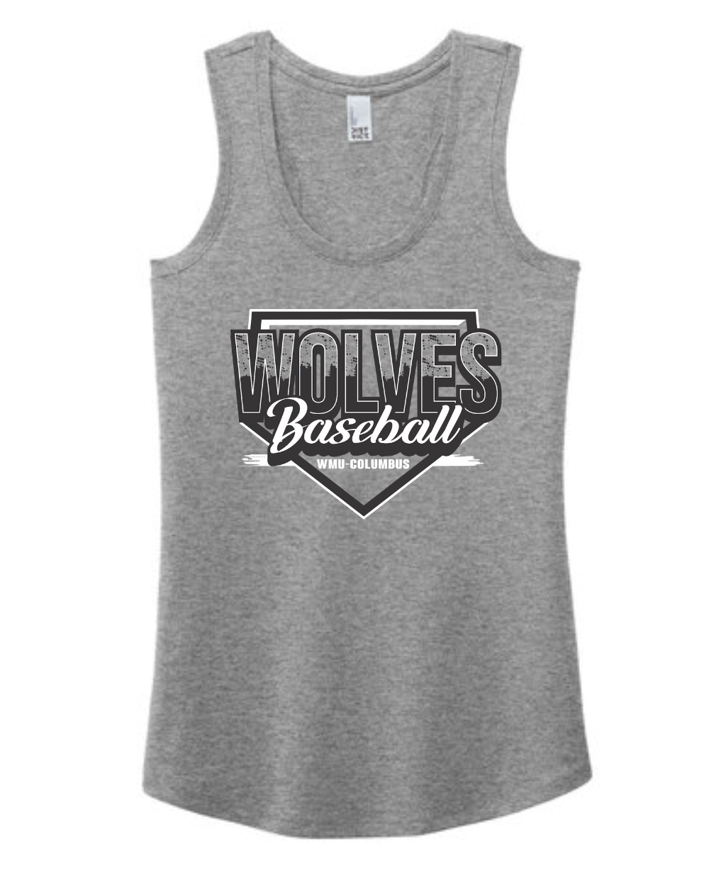 WMU-CJ Baseball Ladies Tank