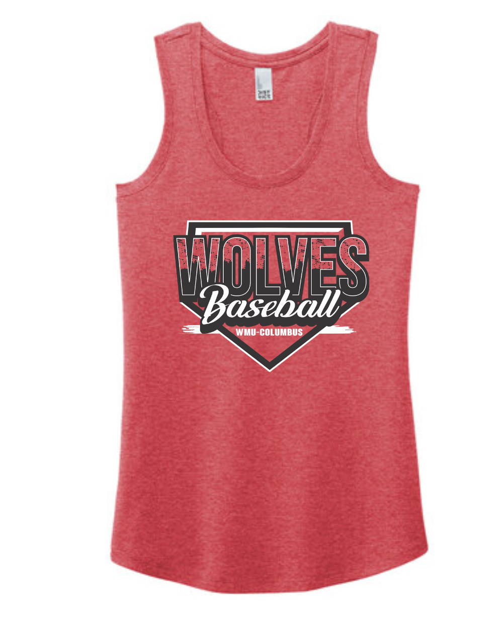 WMU-CJ Baseball Ladies Tank