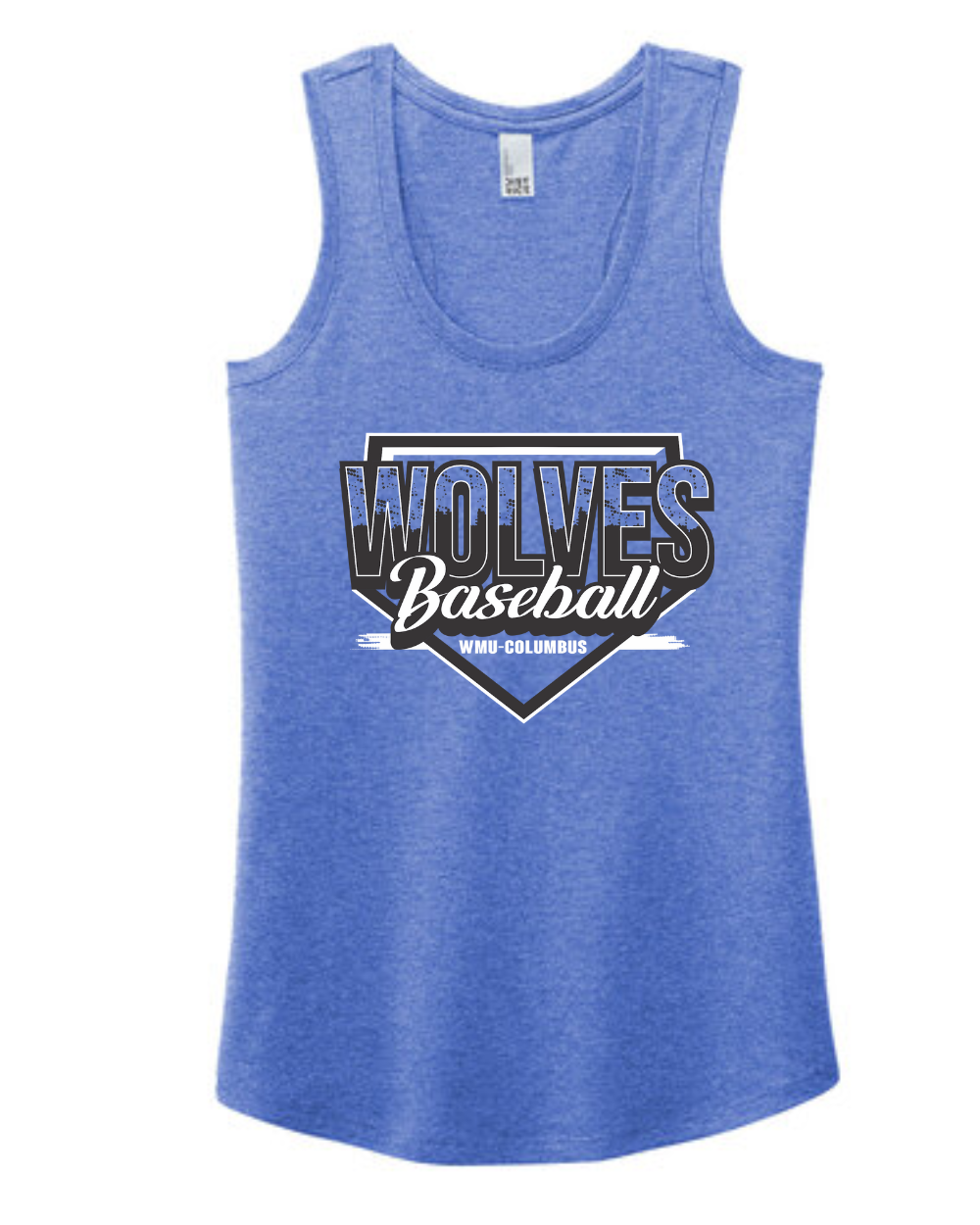 WMU-CJ Baseball Ladies Tank