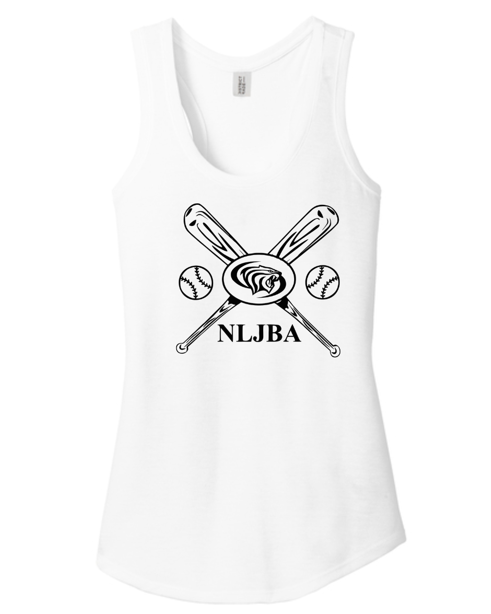 NLJBA Ladies Racerback Tank