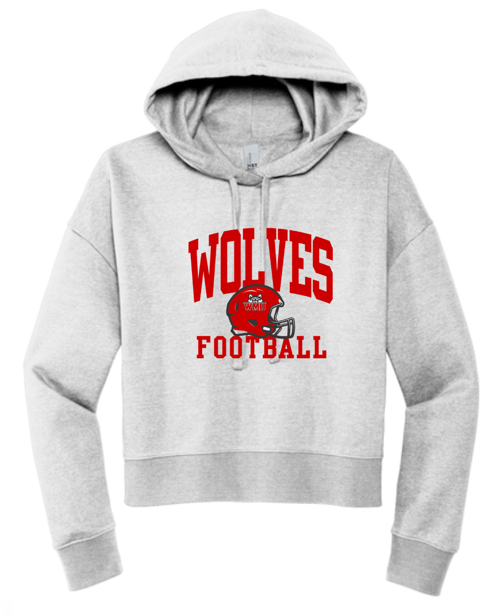 WMU FB 2025 Ladies Crop Hoodie