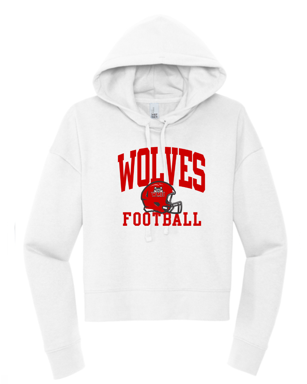 WMU FB 2025 Ladies Crop Hoodie