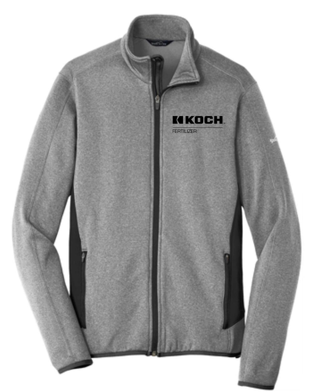 Koch Eddie Bauer Full Zip Stretch Fleece