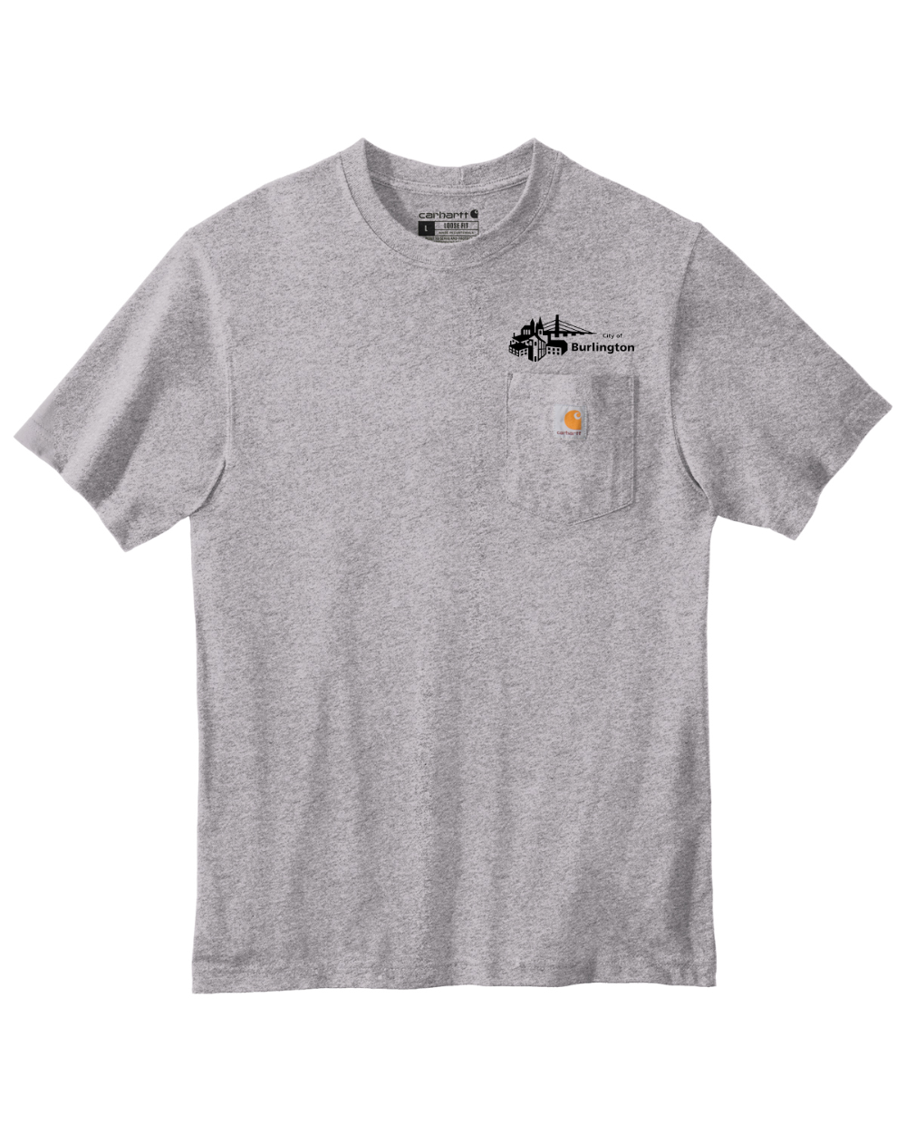 City of Burl Carhartt Tall Pocket T-Shirt
