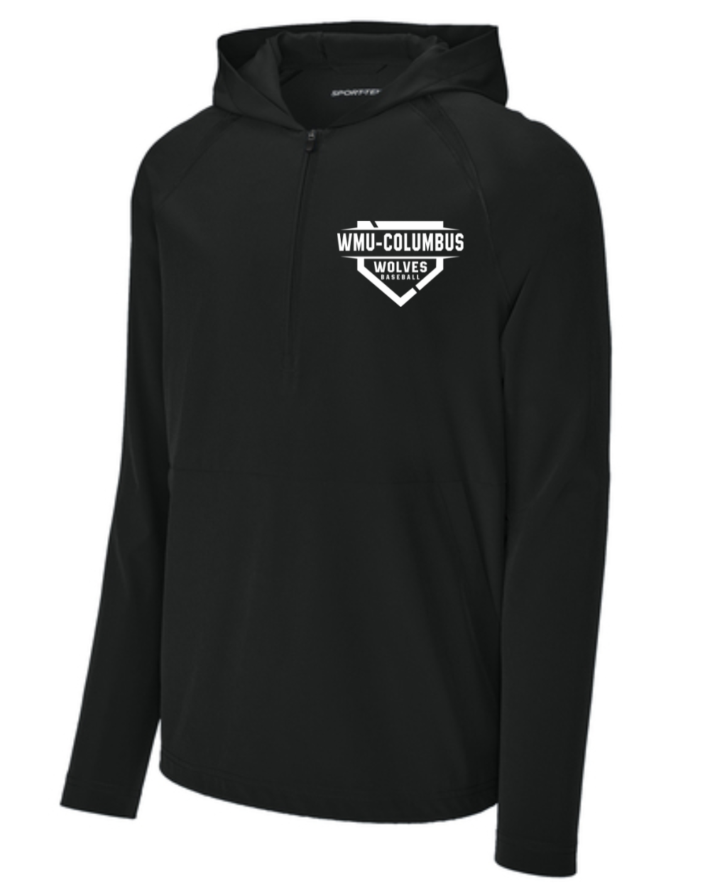 WMU-CJ Baseball 1/2 Zip Jacket