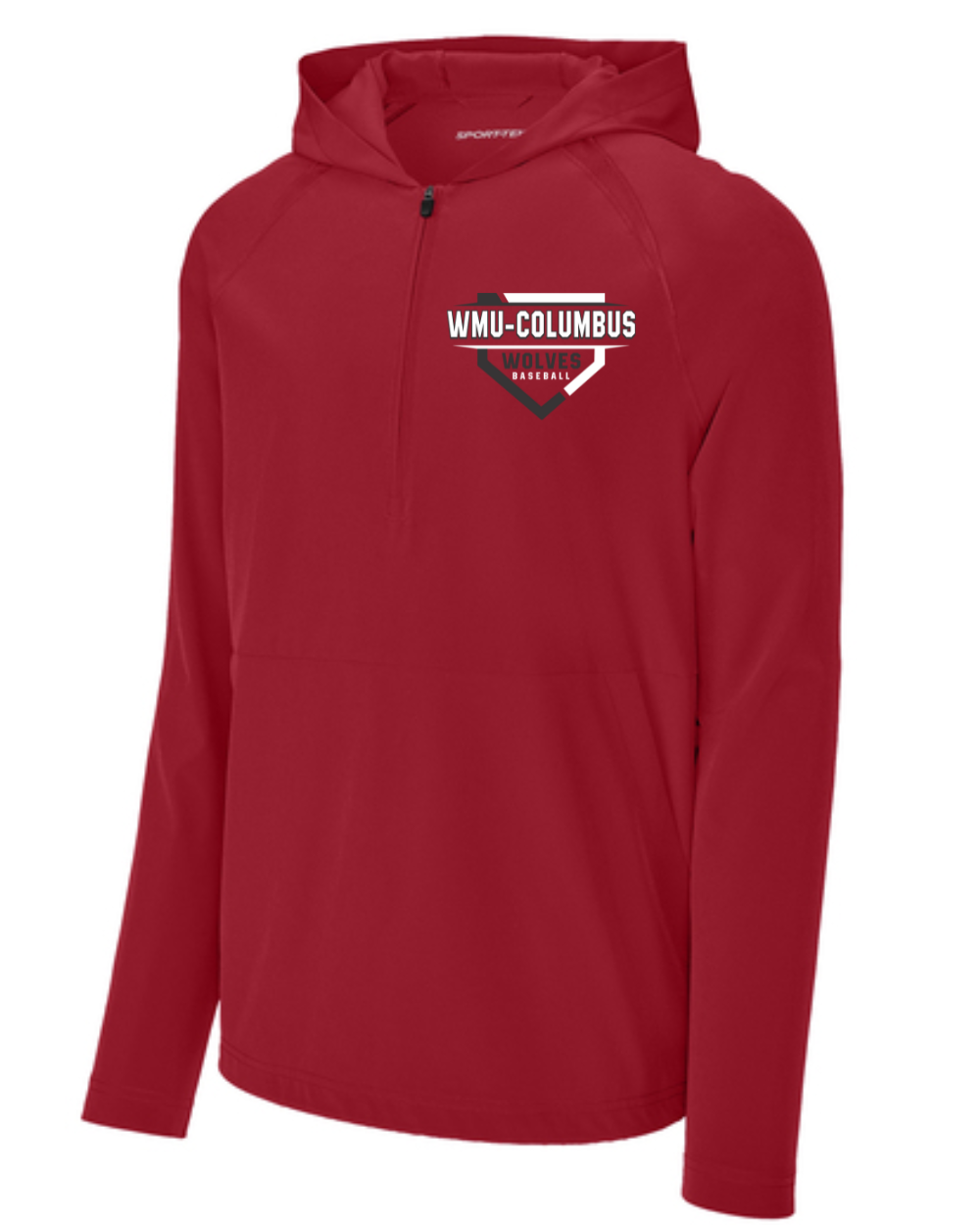 WMU-CJ Baseball 1/2 Zip Jacket
