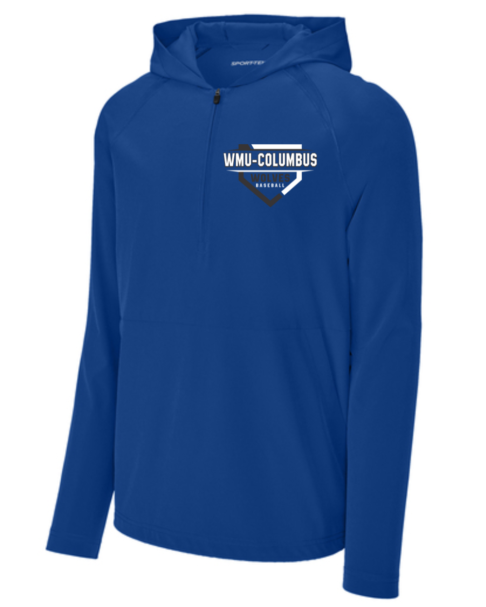 WMU-CJ Baseball 1/2 Zip Jacket