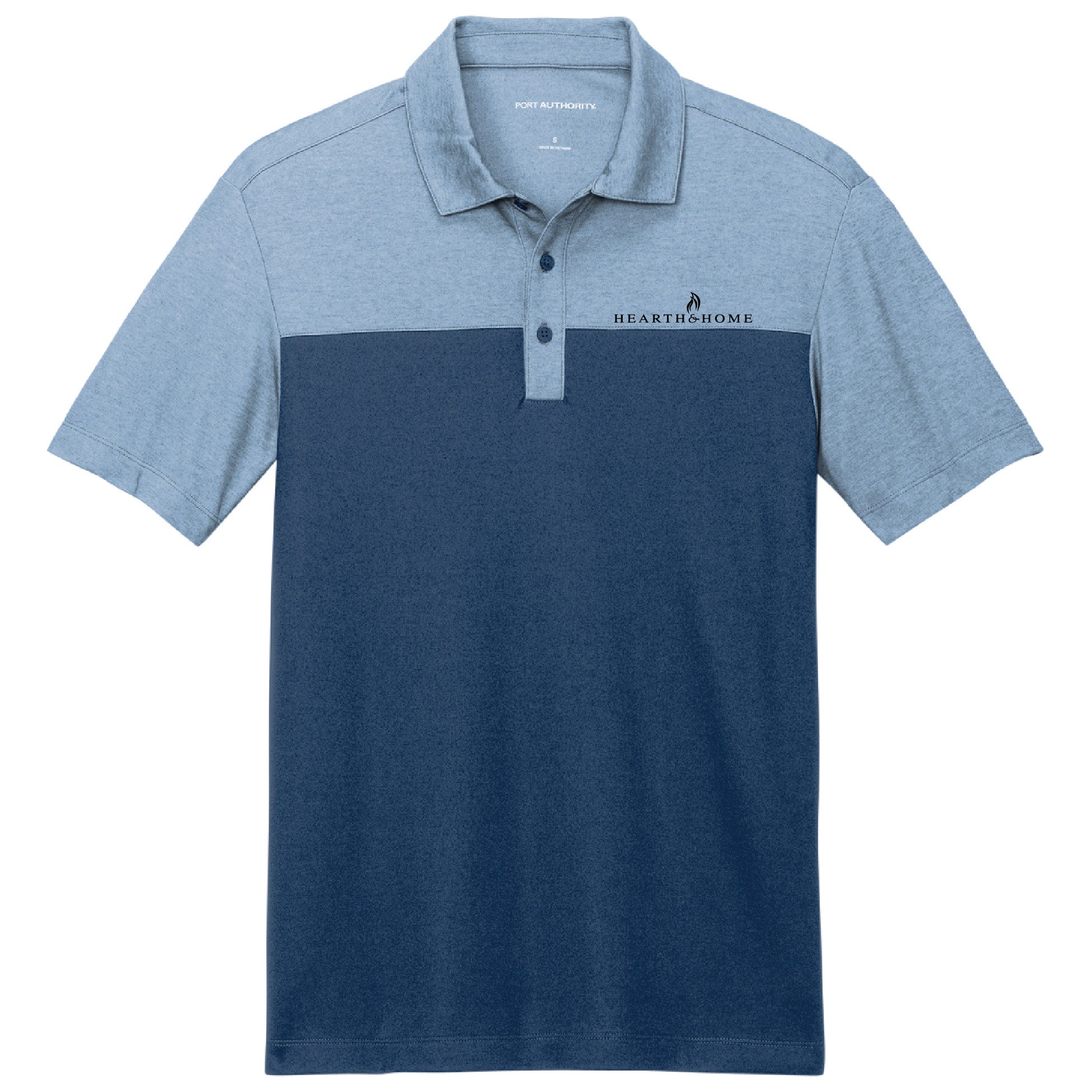 HHT 2022 Fine Pique Blend Blocked Polo