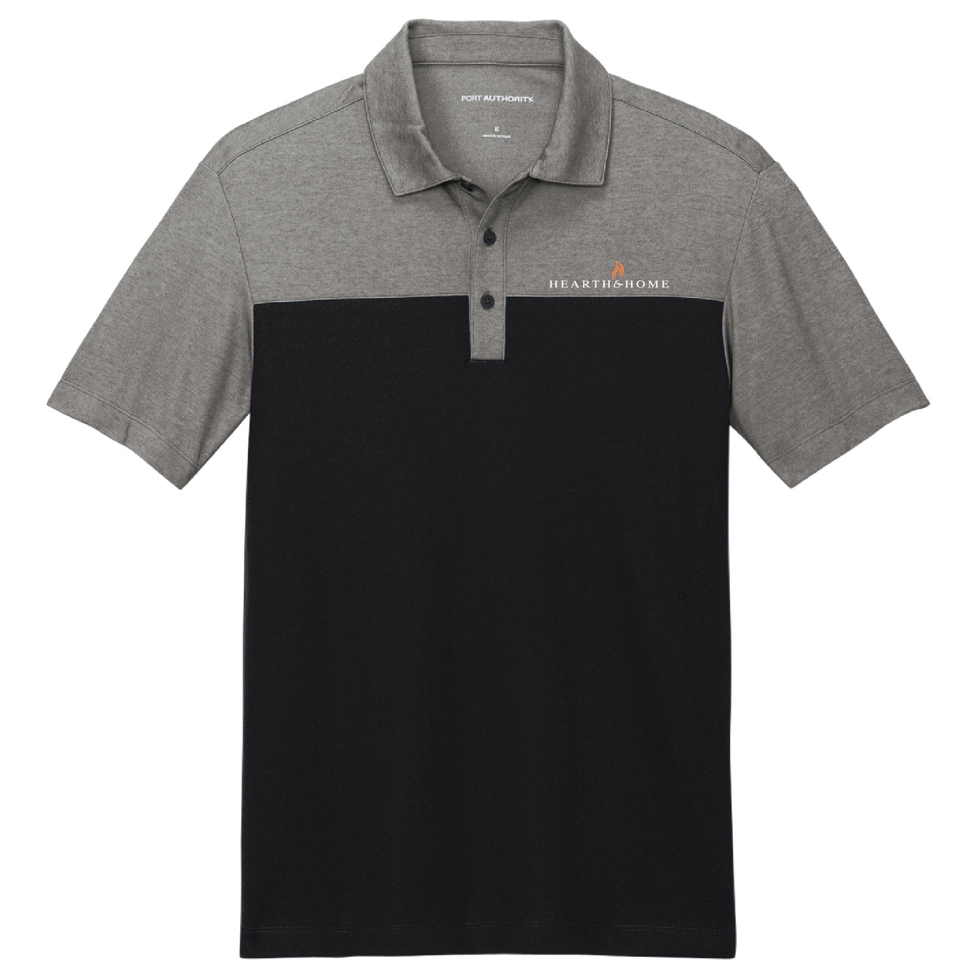 HHT 2022 Fine Pique Blend Blocked Polo