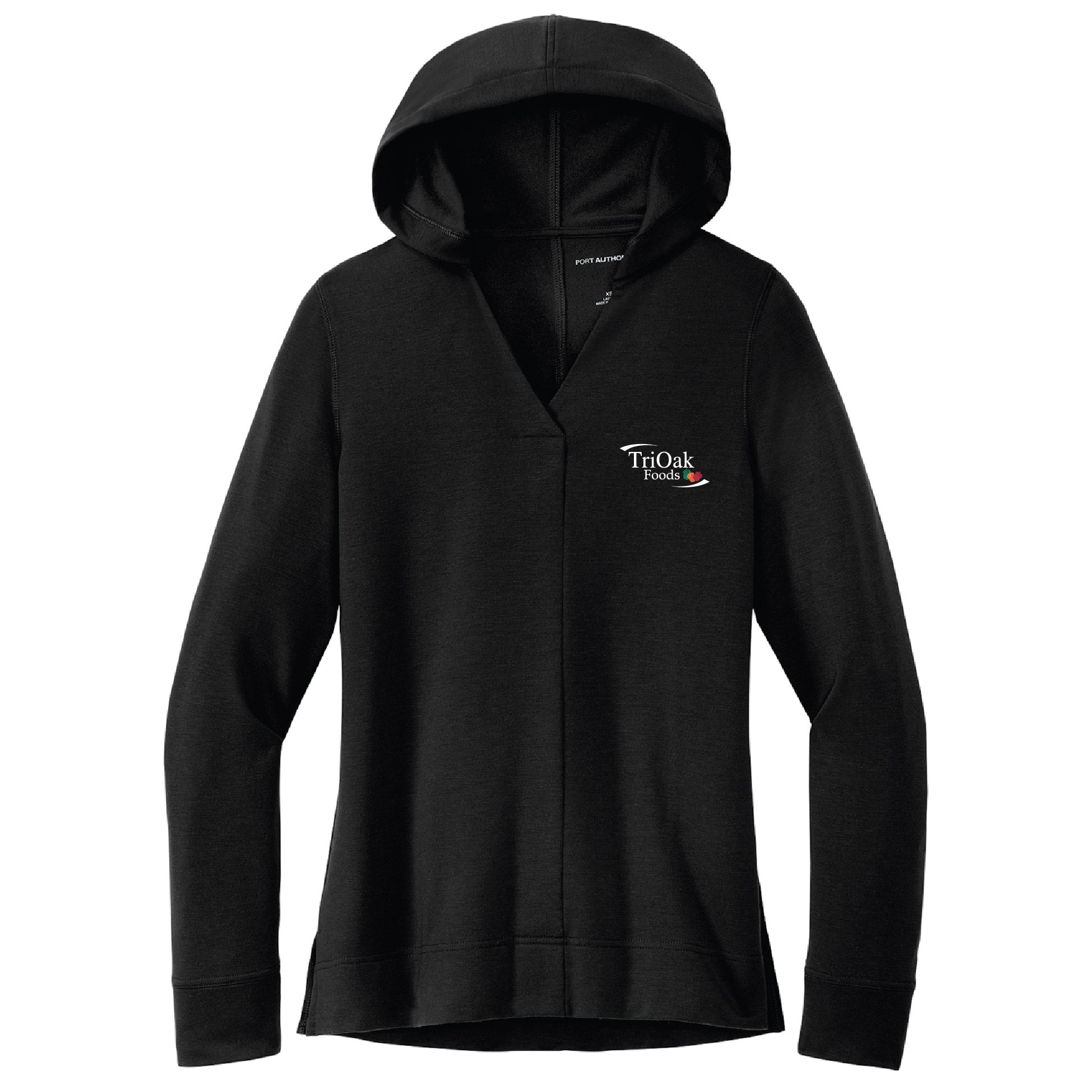 Tri Oak Ladies Microterry Pullover Hoodie